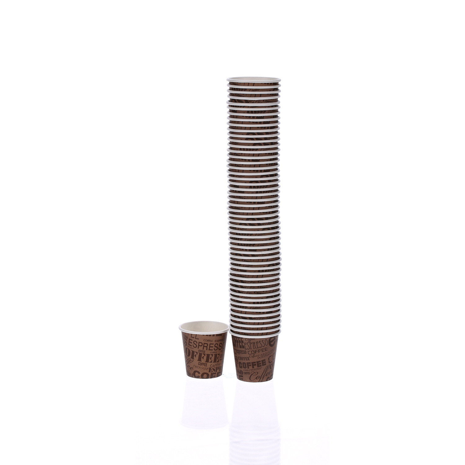 Falcon Paper Brown Cup 2.5 Oz 50 Cups