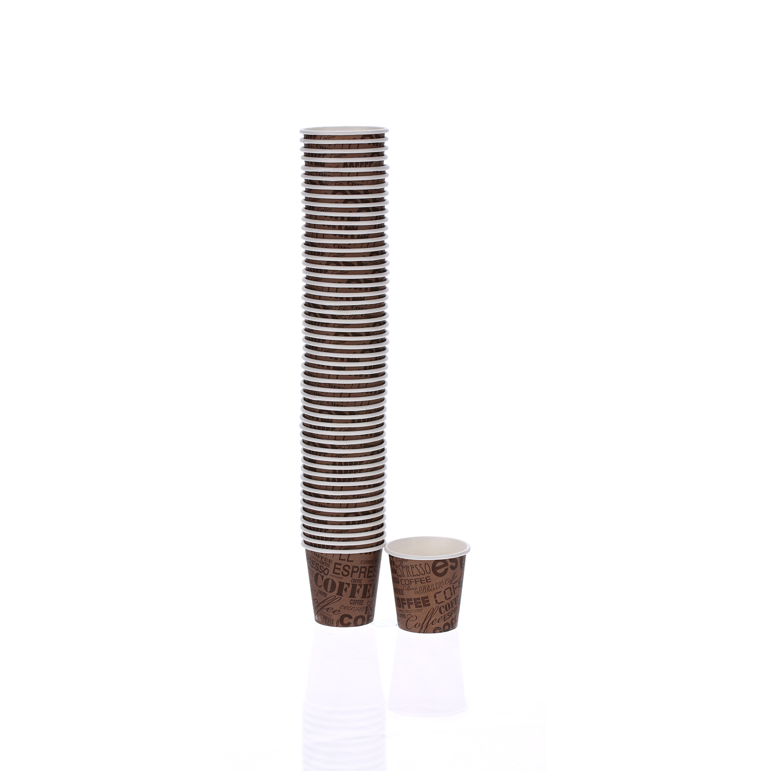 Falcon Paper Brown Cup 2.5 Oz 50 Cups