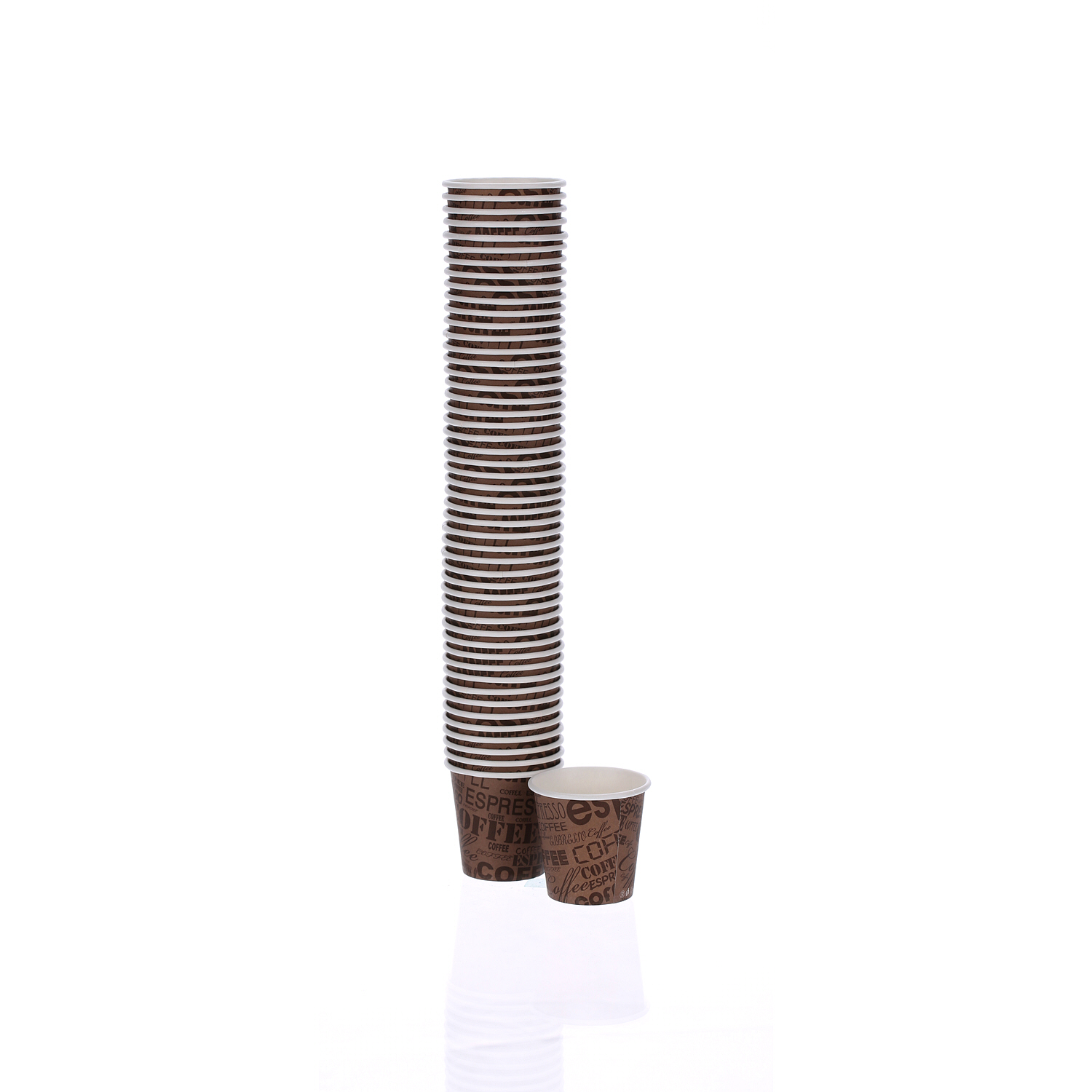 Falcon Paper Brown Cup 2.5 Oz 50 Cups