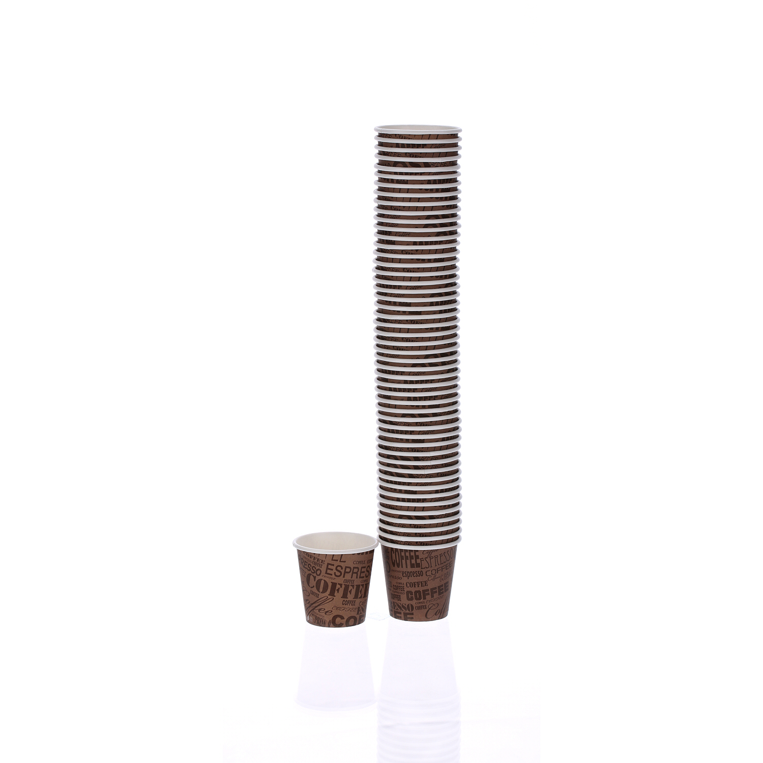 Falcon Paper Brown Cup 2.5 Oz 50 Cups