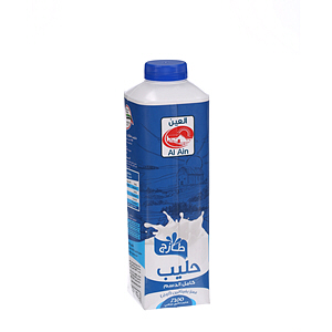 Al Ain Fresh Milk Full Cream 1 L