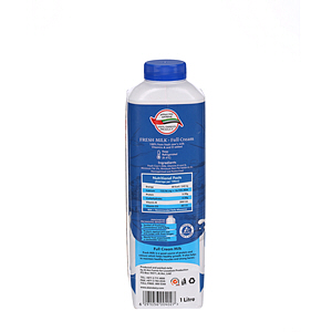 Al Ain Fresh Milk Full Cream 1 L