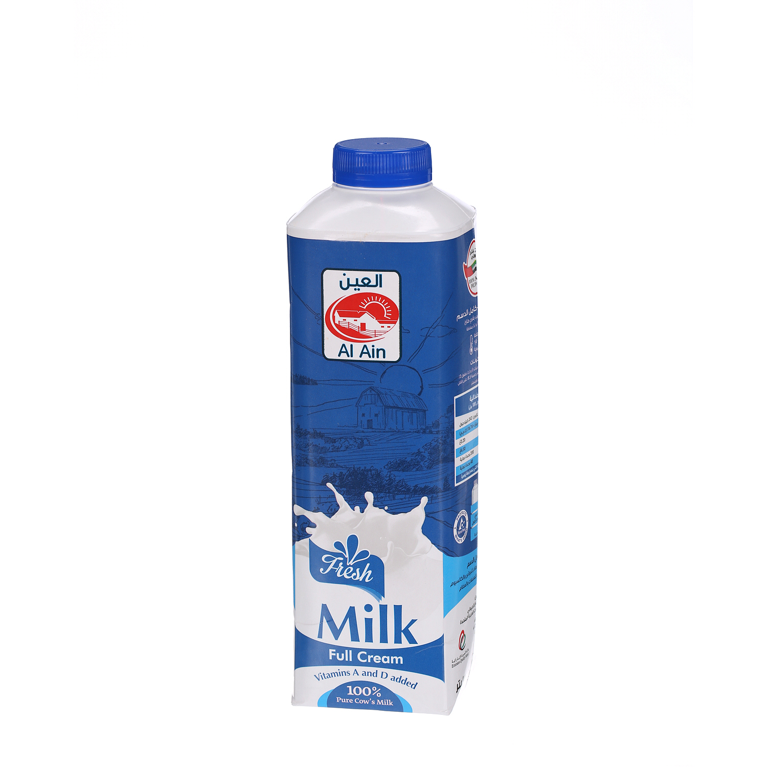 Al Ain Fresh Milk Full Cream 1 L