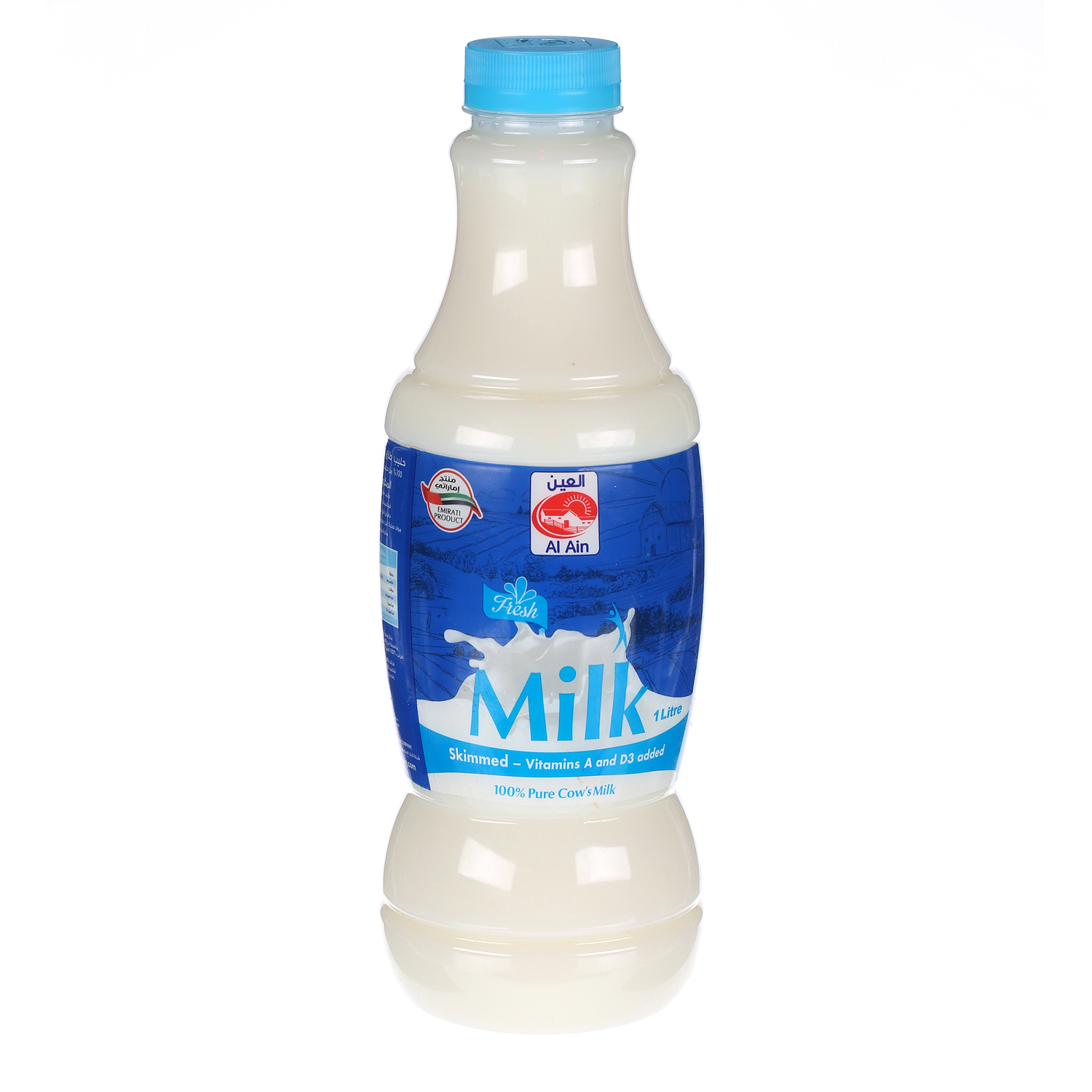 Al Ain Fresh Milk Skimmed 1 L