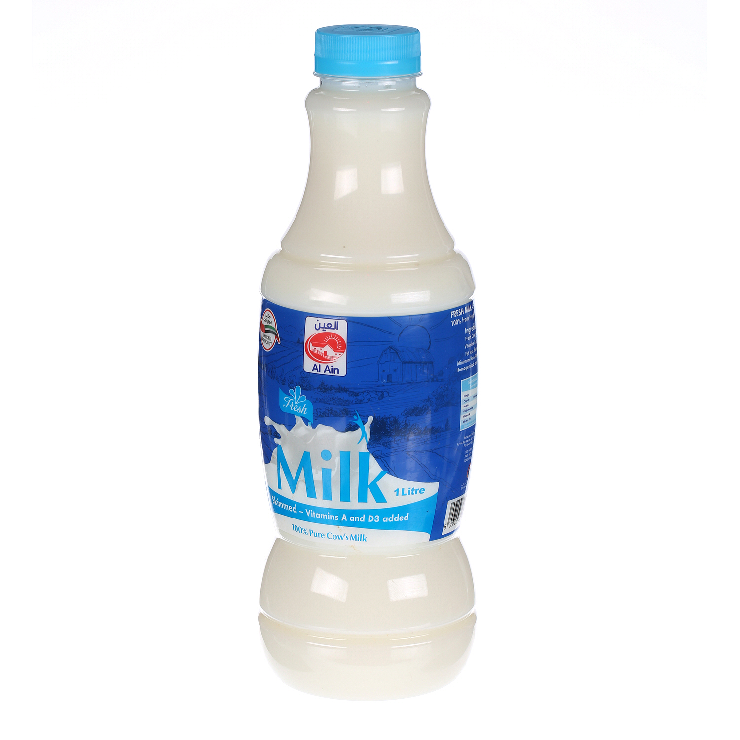 Al Ain Fresh Milk Skimmed 1 L