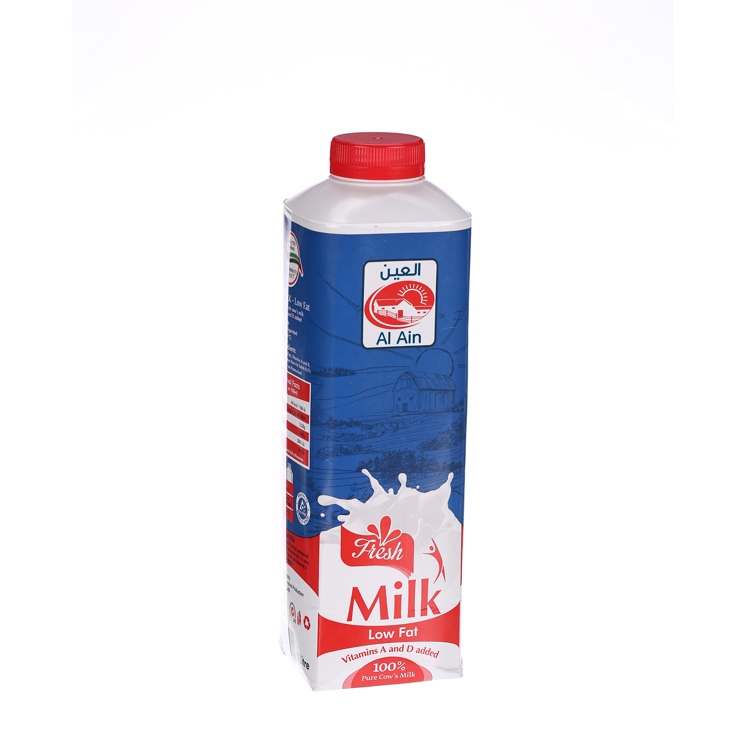 Al Ain Fresh Milk Low Fat 1 L