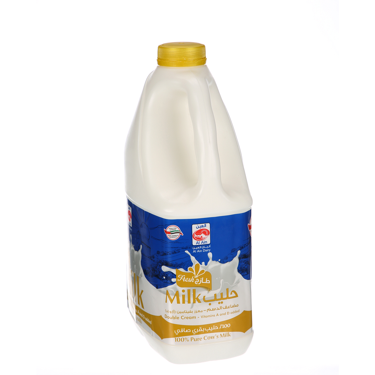 Al Ain Fresh Milk Double Cream 2 L