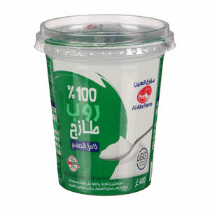 Al Ain Yoghurt Natural Full Fat 400 g