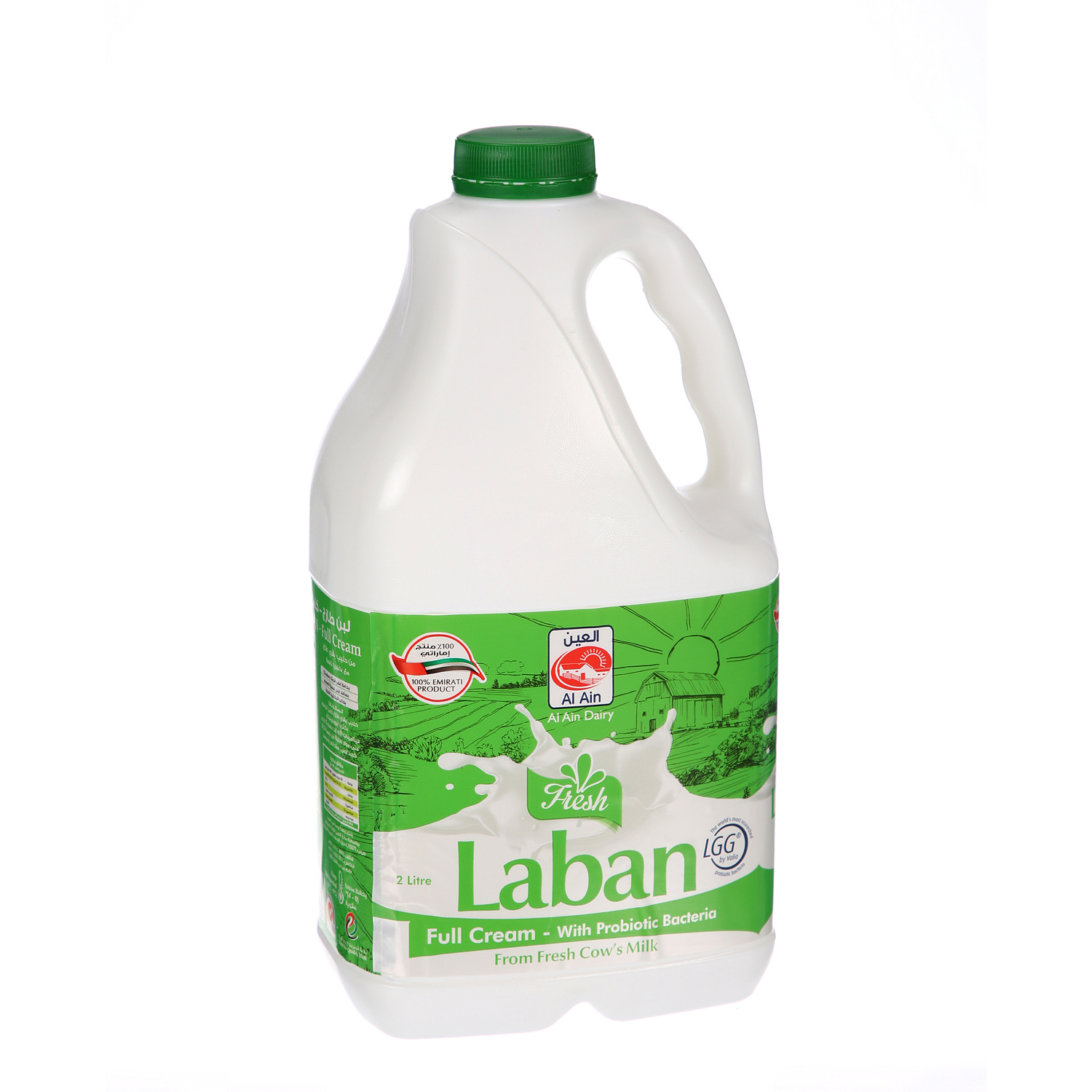 Al Ain Fresh Laban with Gefilac Full Cream 2 L