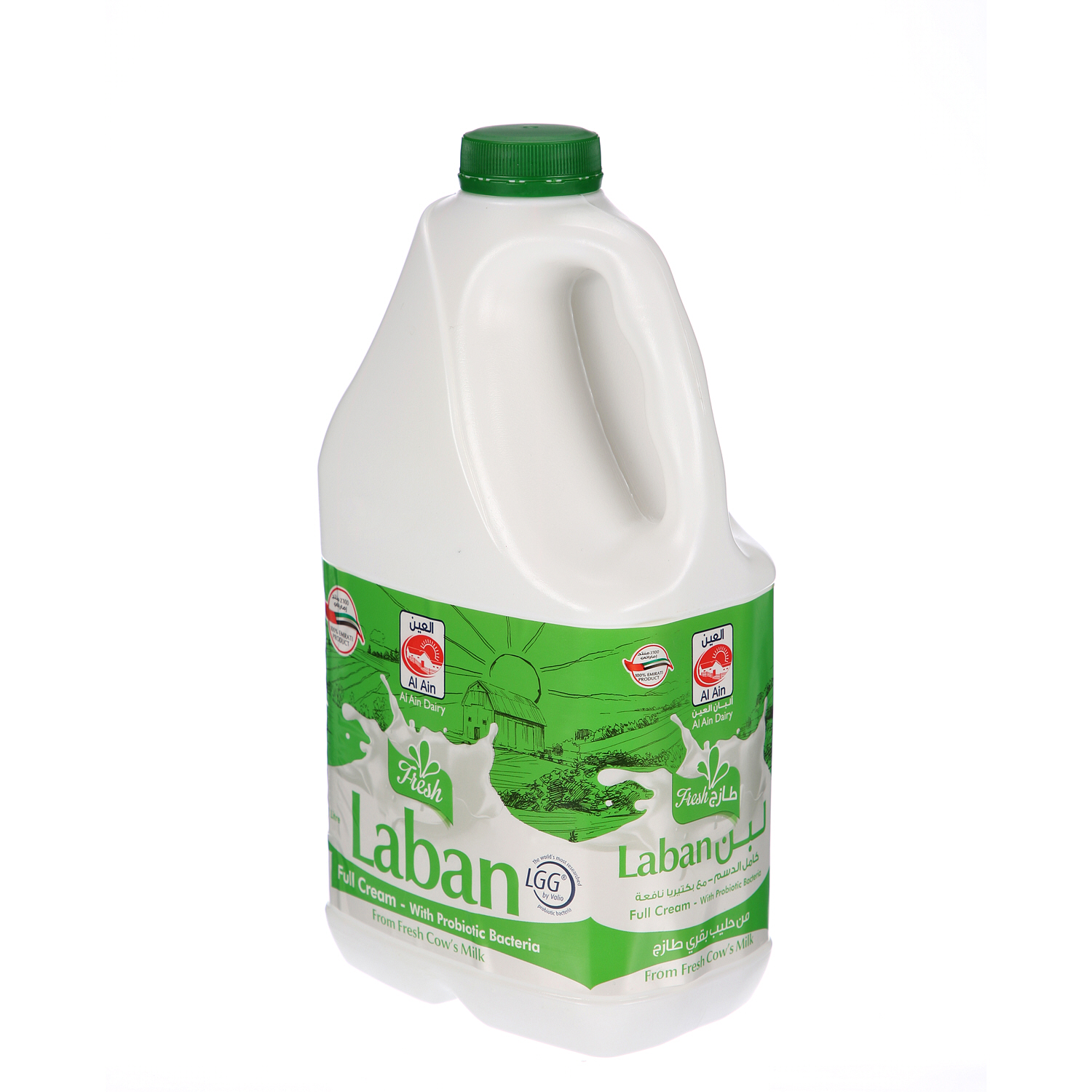 Al Ain Fresh Laban with Gefilac Full Cream 2 L