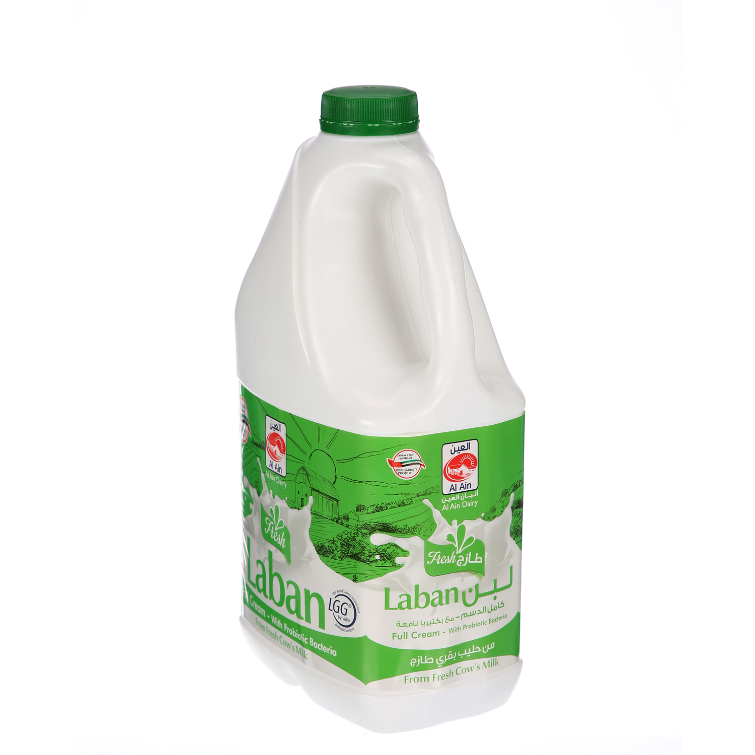 Al Ain Fresh Laban with Gefilac Full Cream 2 L