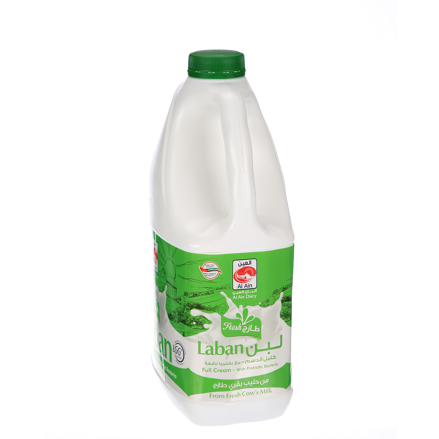 Al Ain Fresh Laban with Gefilac Full Cream 2 L