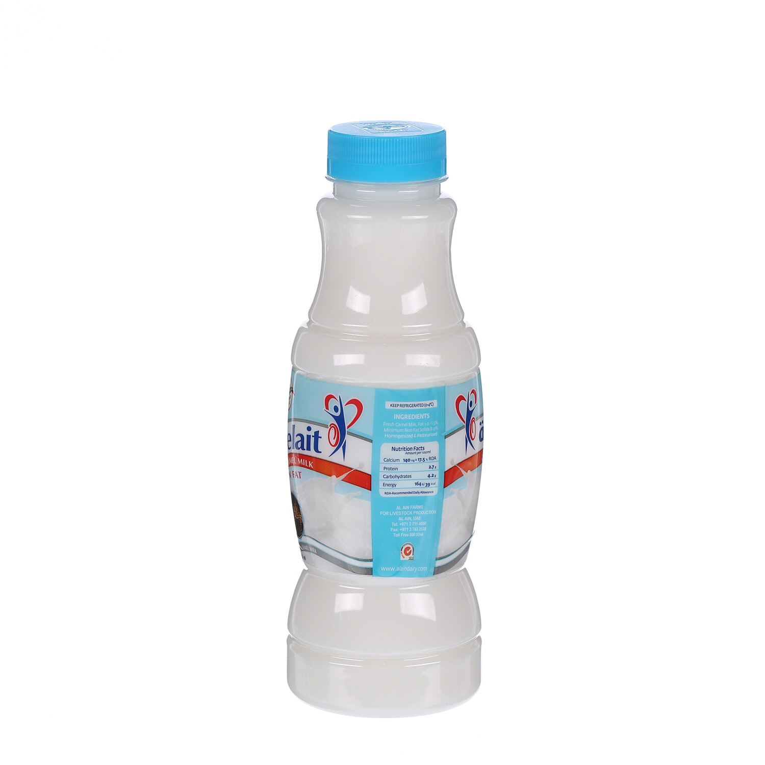 Al Ain Fresh Camel Milk Low Fat 500 ml