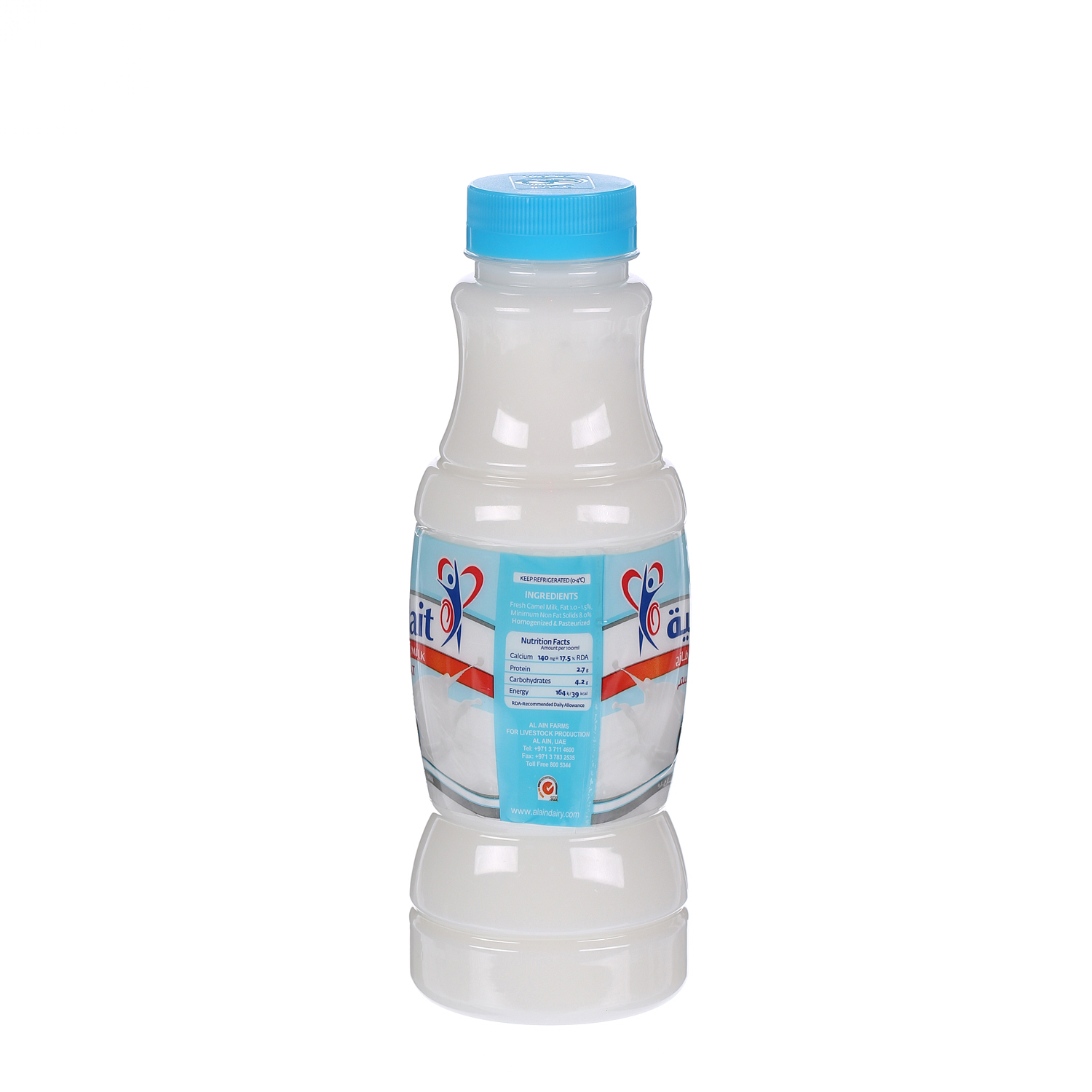 Al Ain Fresh Camel Milk Low Fat 500 ml