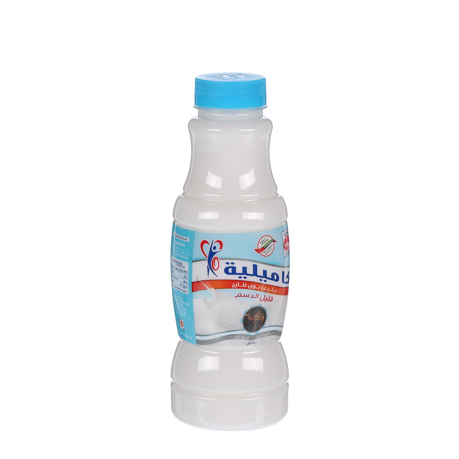 Al Ain Fresh Camel Milk Low Fat 500 ml