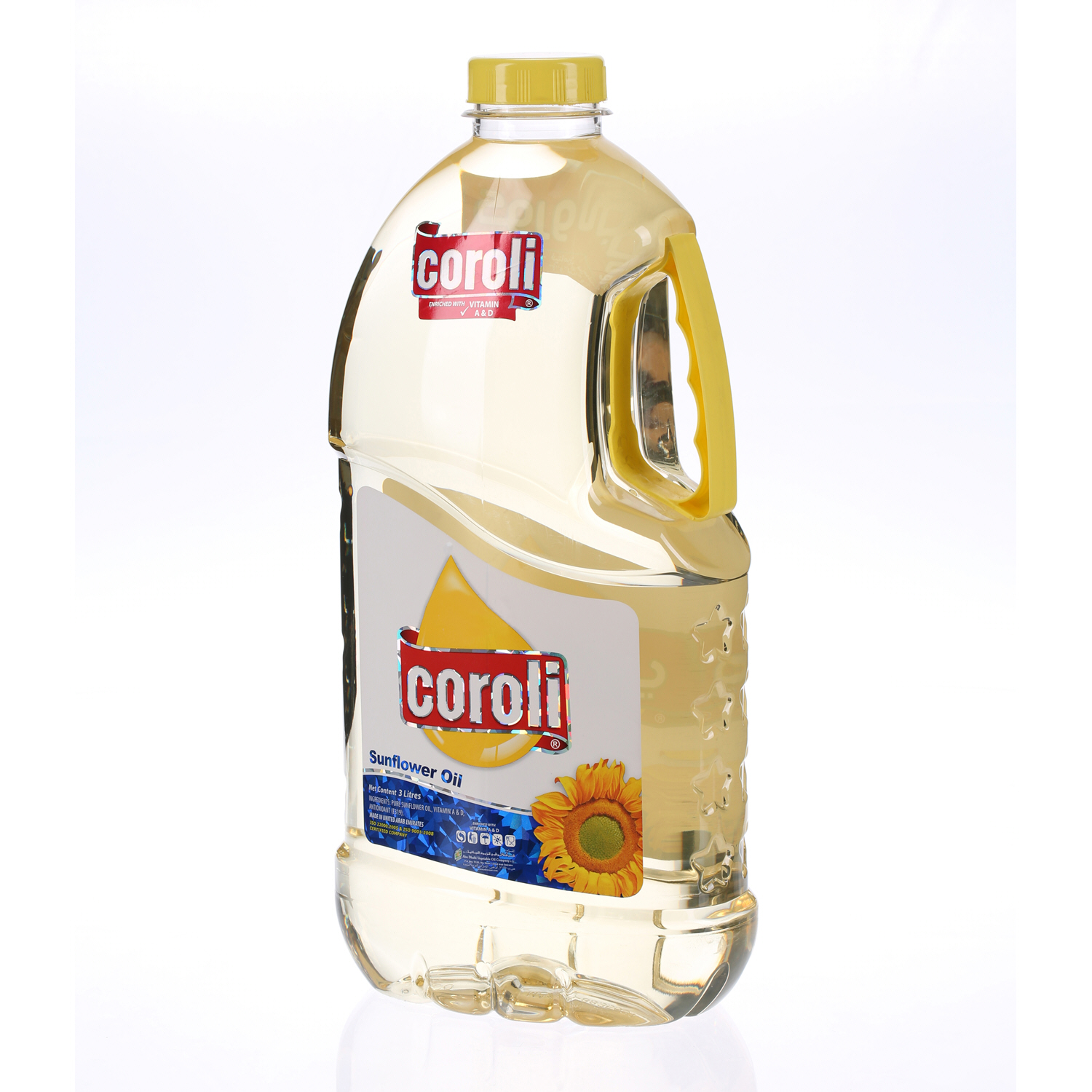 Coroli Sunflower Oil Plastic Bottle 3.45 L