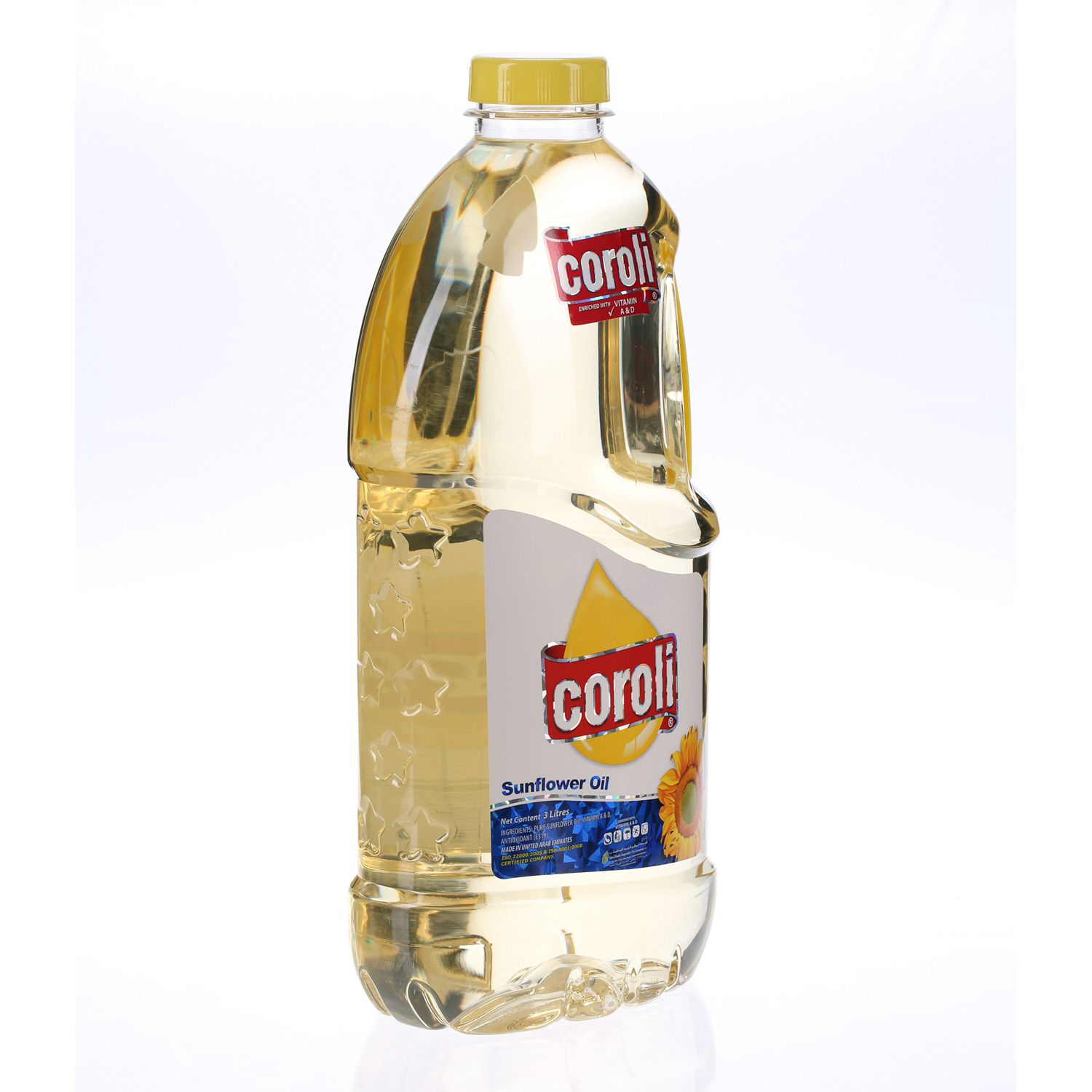 Coroli Sunflower Oil Plastic Bottle 3.45 L