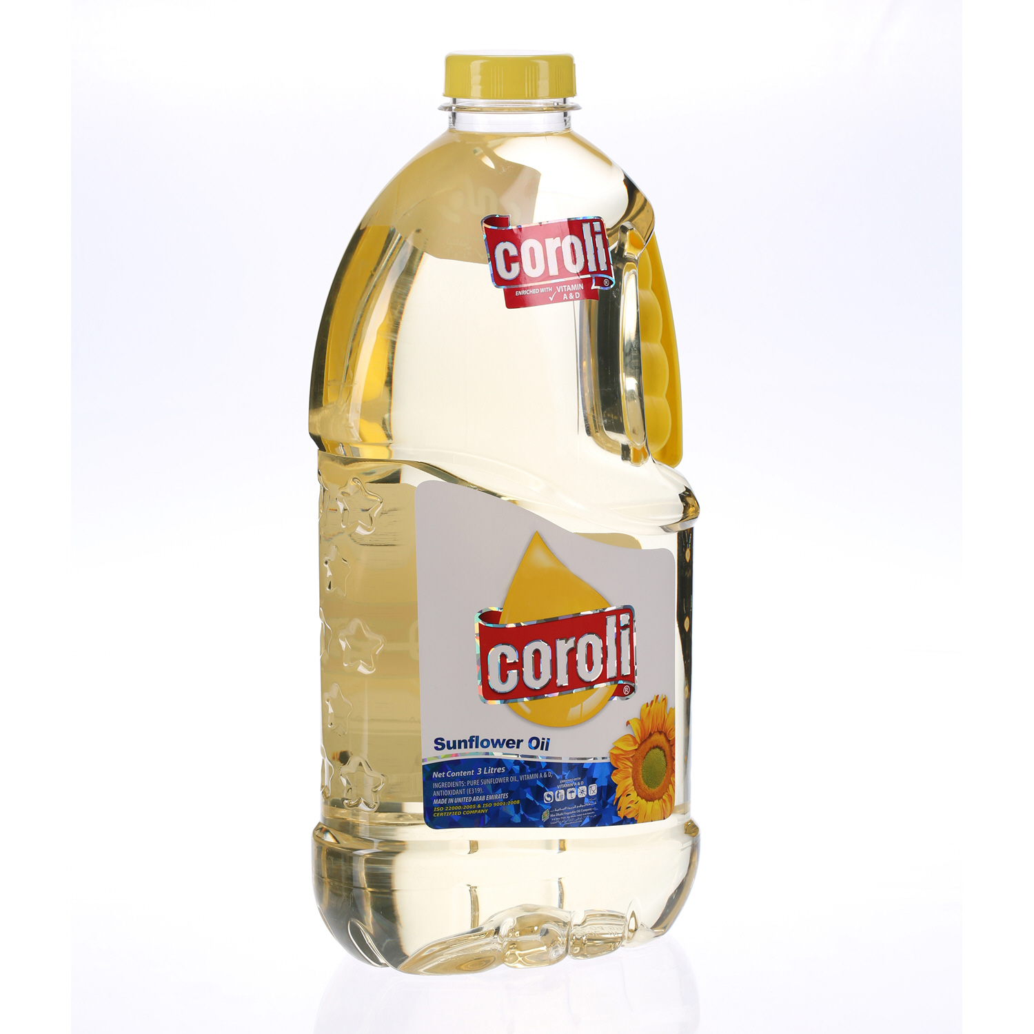 Coroli Sunflower Oil Plastic Bottle 3.45 L