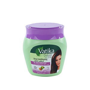 Dabur Vatika Natural Hot Oil Deep Conditioning Olives Almond & Hanna 500 g