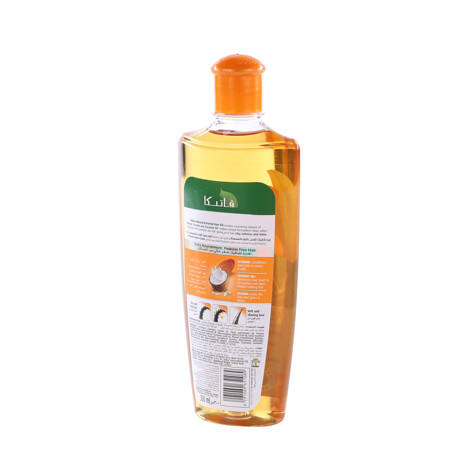 Dabur Vatika Almond Hair Oil 300ml