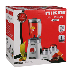 Nikai Blender 3 In 1 400W NB4900