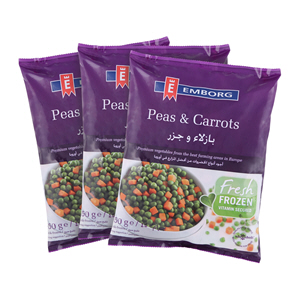 Emborg Peas&Carrot Mix Emborg 3X450G