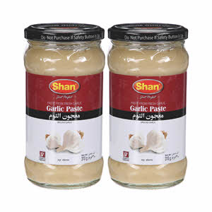 Shan Garlic Paste 2 x 310Gm Offer