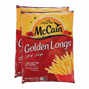 Mc Cain French Fries Golden Long 2X750G Mc Cain French Fries Golden Long 2X750G