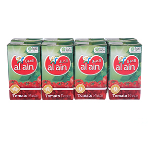 Al Ain Tomato Paste 135 g × 8 Pack