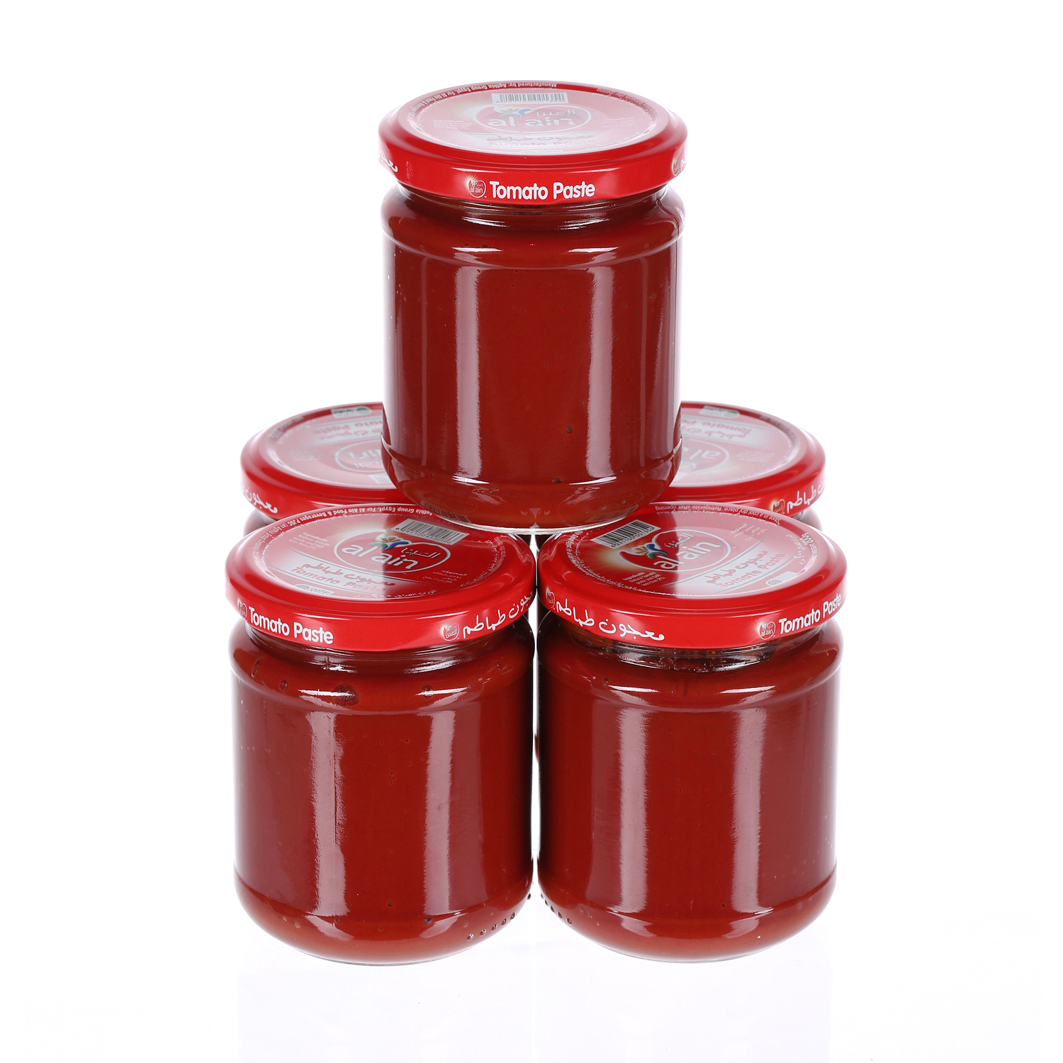 Al Ain Tomato Paste Jar 200 g × 5 Pack