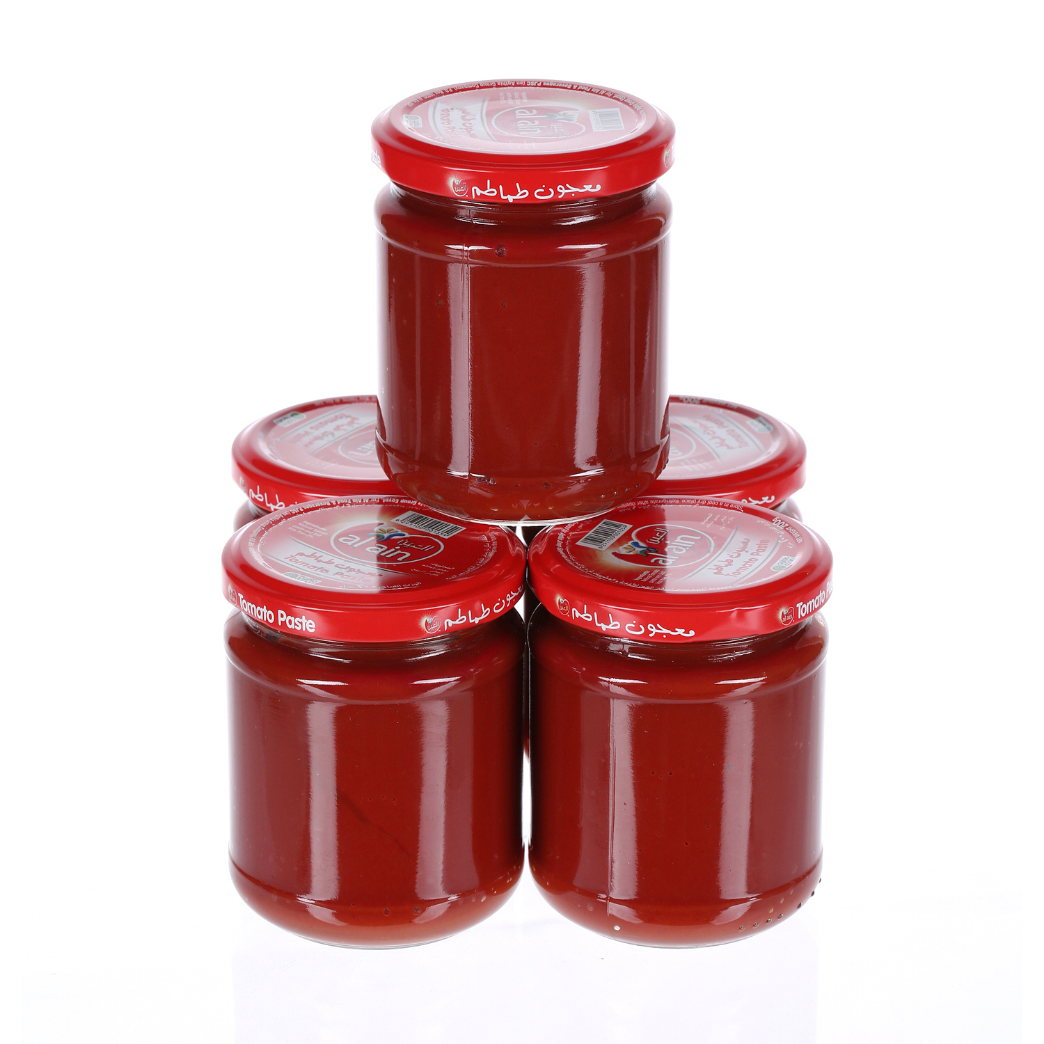 Al Ain Tomato Paste Jar 200 g × 5 Pack