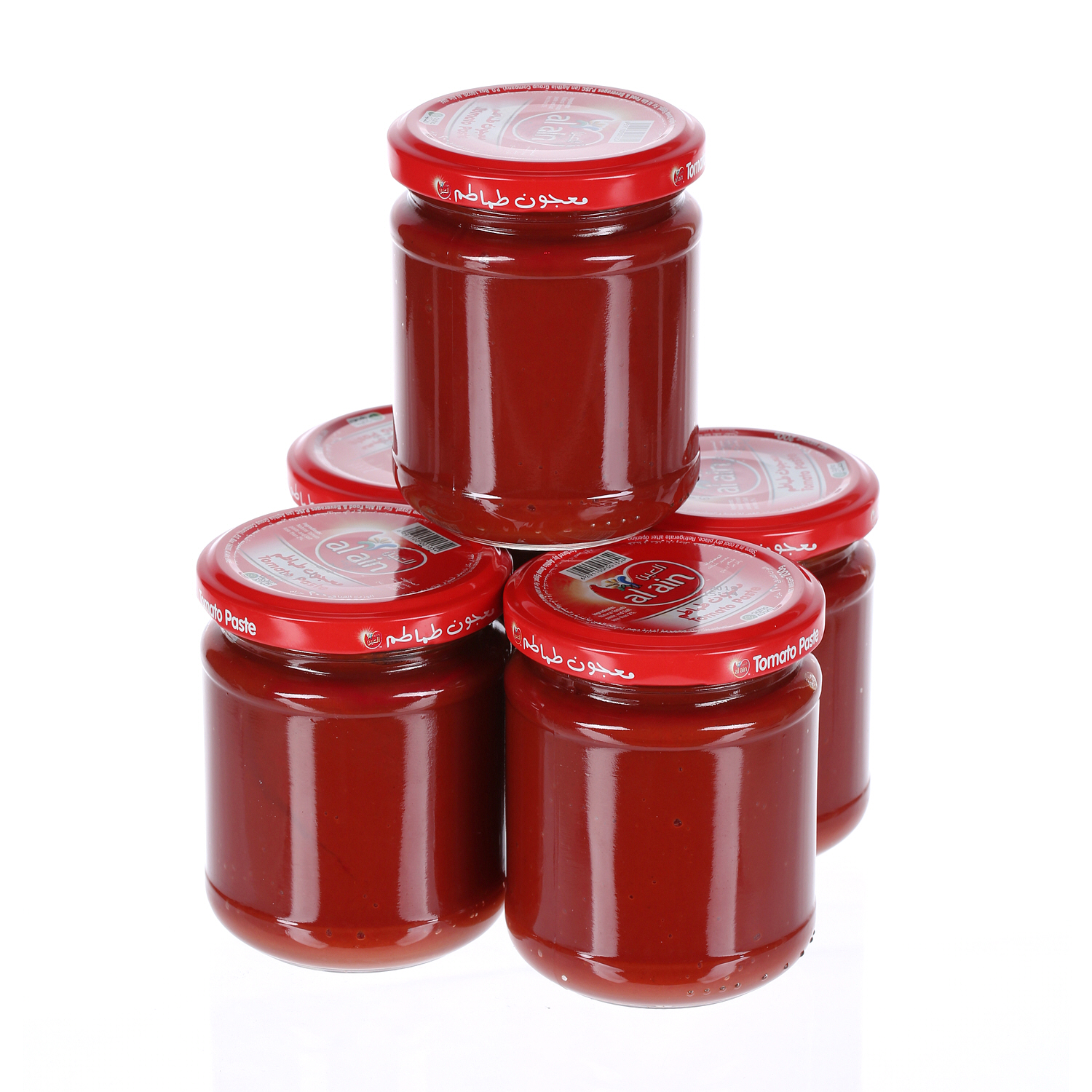 Al Ain Tomato Paste Jar 200 g × 5 Pack