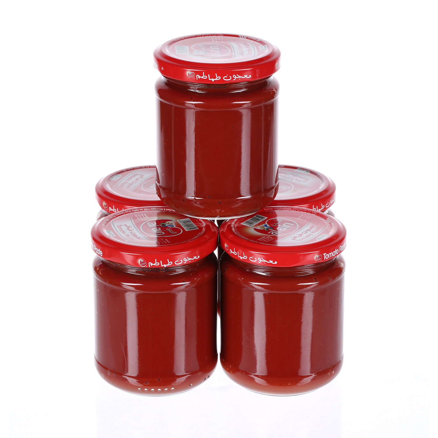 Al Ain Tomato Paste Jar 200 g × 5 Pack