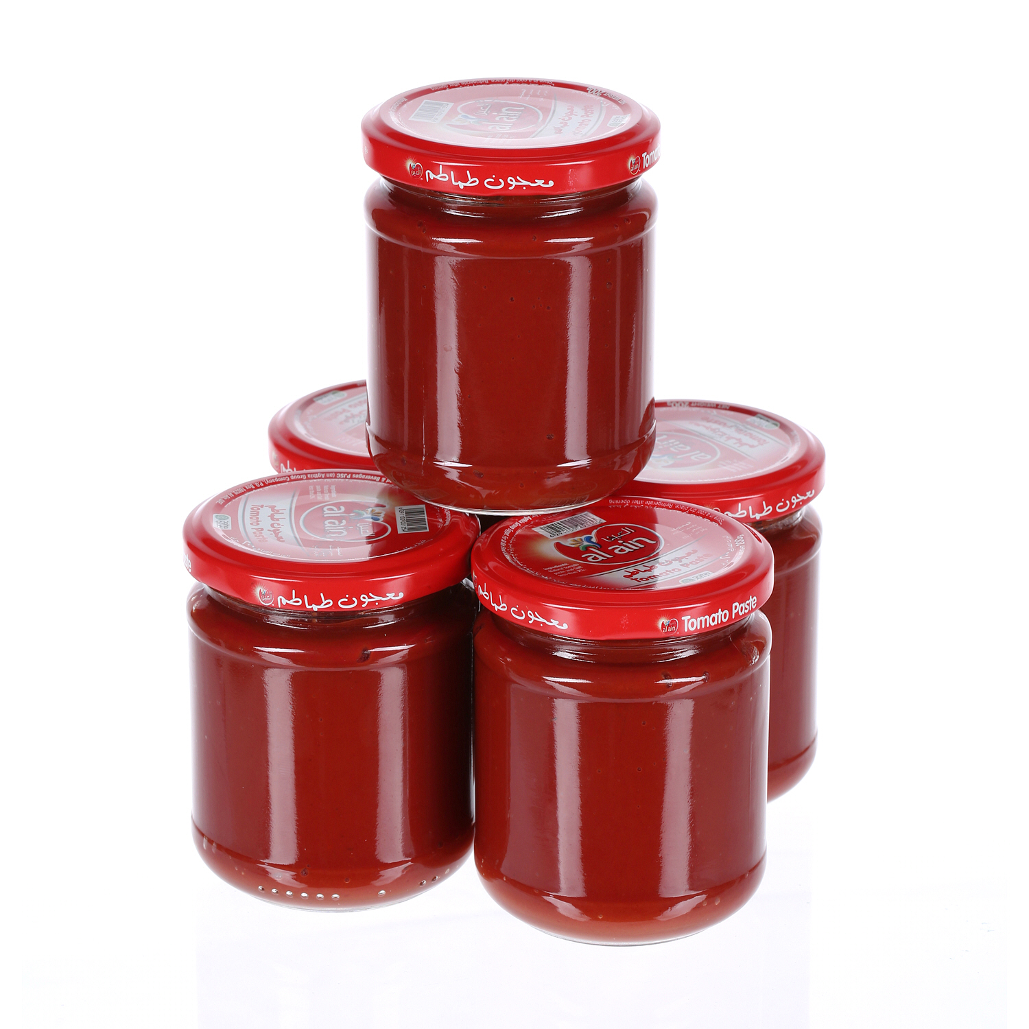 Al Ain Tomato Paste Jar 200 g × 5 Pack