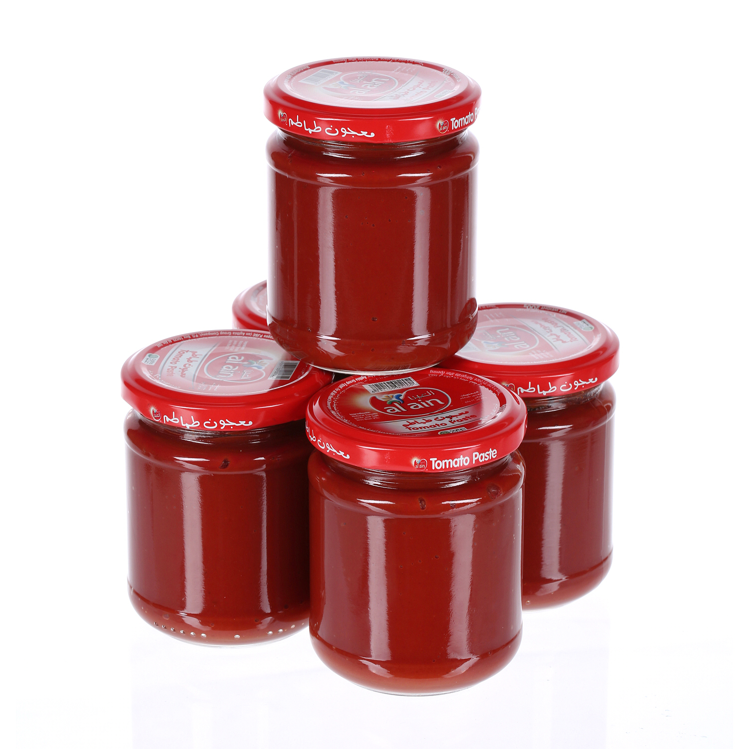 Al Ain Tomato Paste Jar 200 g × 5 Pack