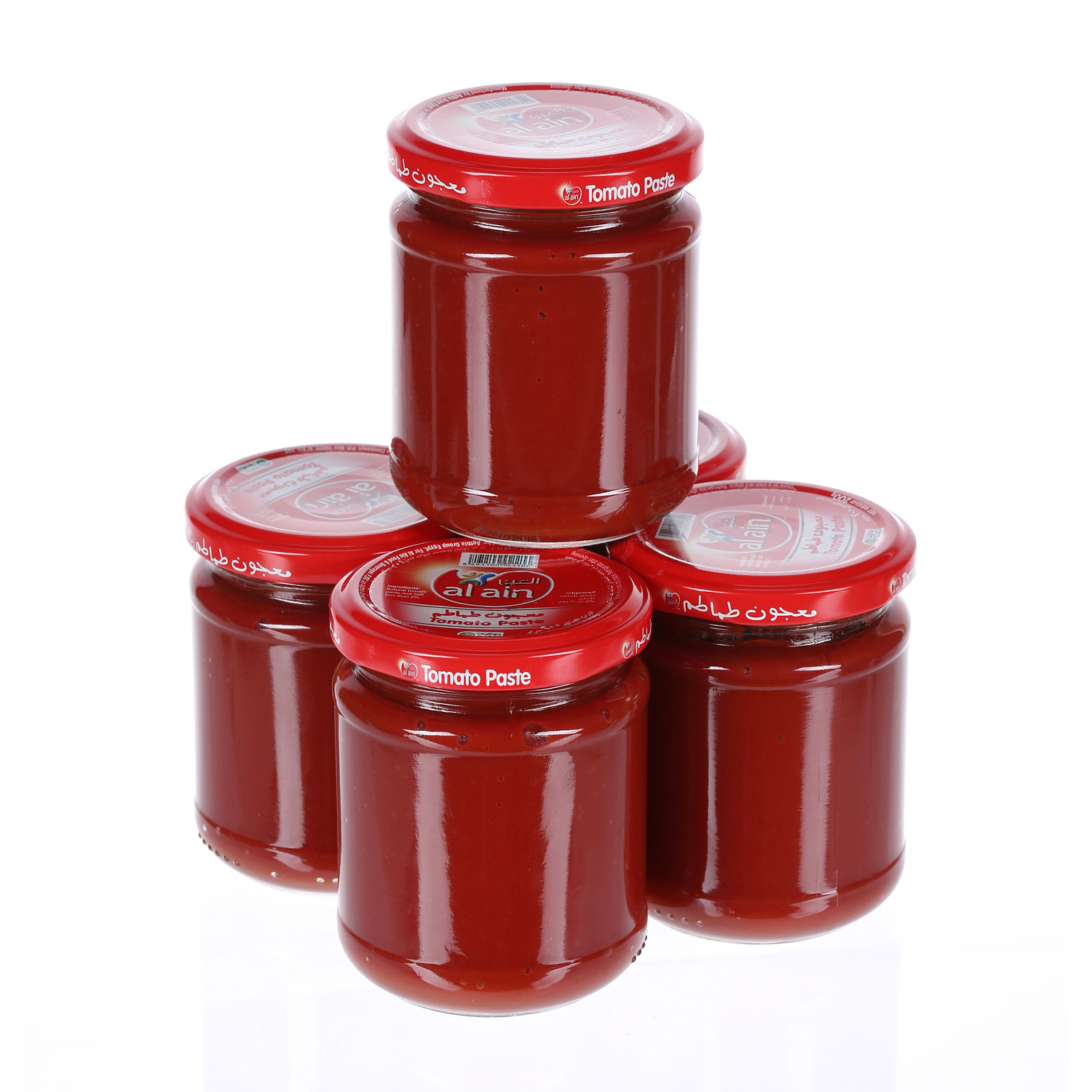 Al Ain Tomato Paste Jar 200 g × 5 Pack