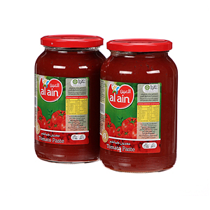 Al Ain Tomato Paste Jar 2 × 1.1 Kg