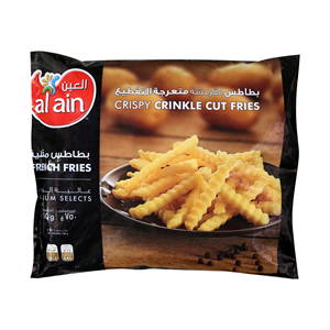 Al Ain Frozen French Fries Crickle Cut 750 g