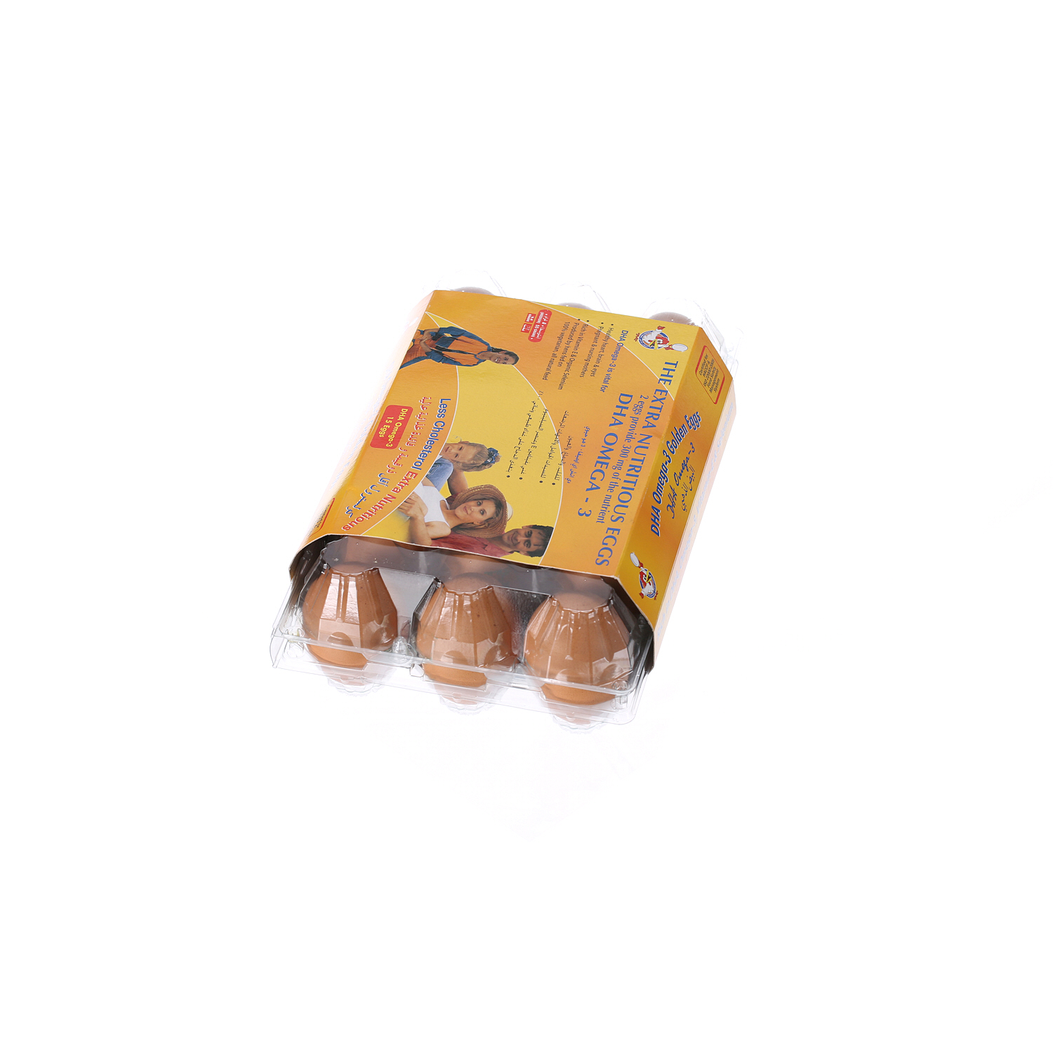 Al Jazira Brown Eggs Omega 3 Family 15 Pack