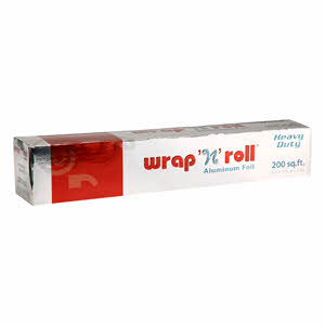 Wrap Aluminium Foil 200 Sqft