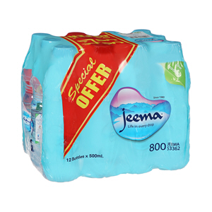 Jeema Bottle Water 12X500Ml