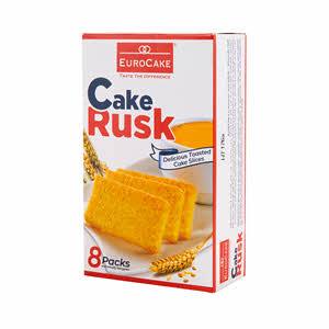 Euro Cake Rusk 176gm x 8PCS