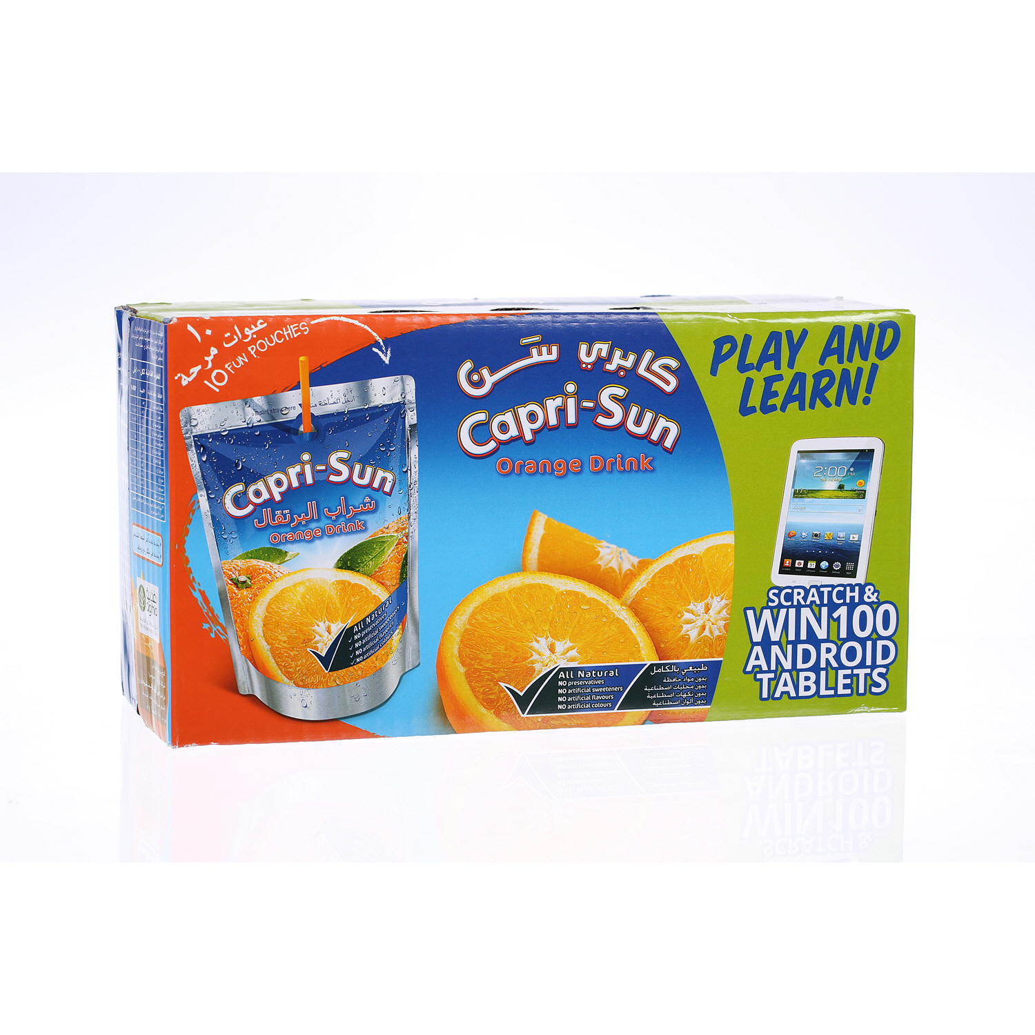 Capri Sun Orange Drink 200ml × 10'S