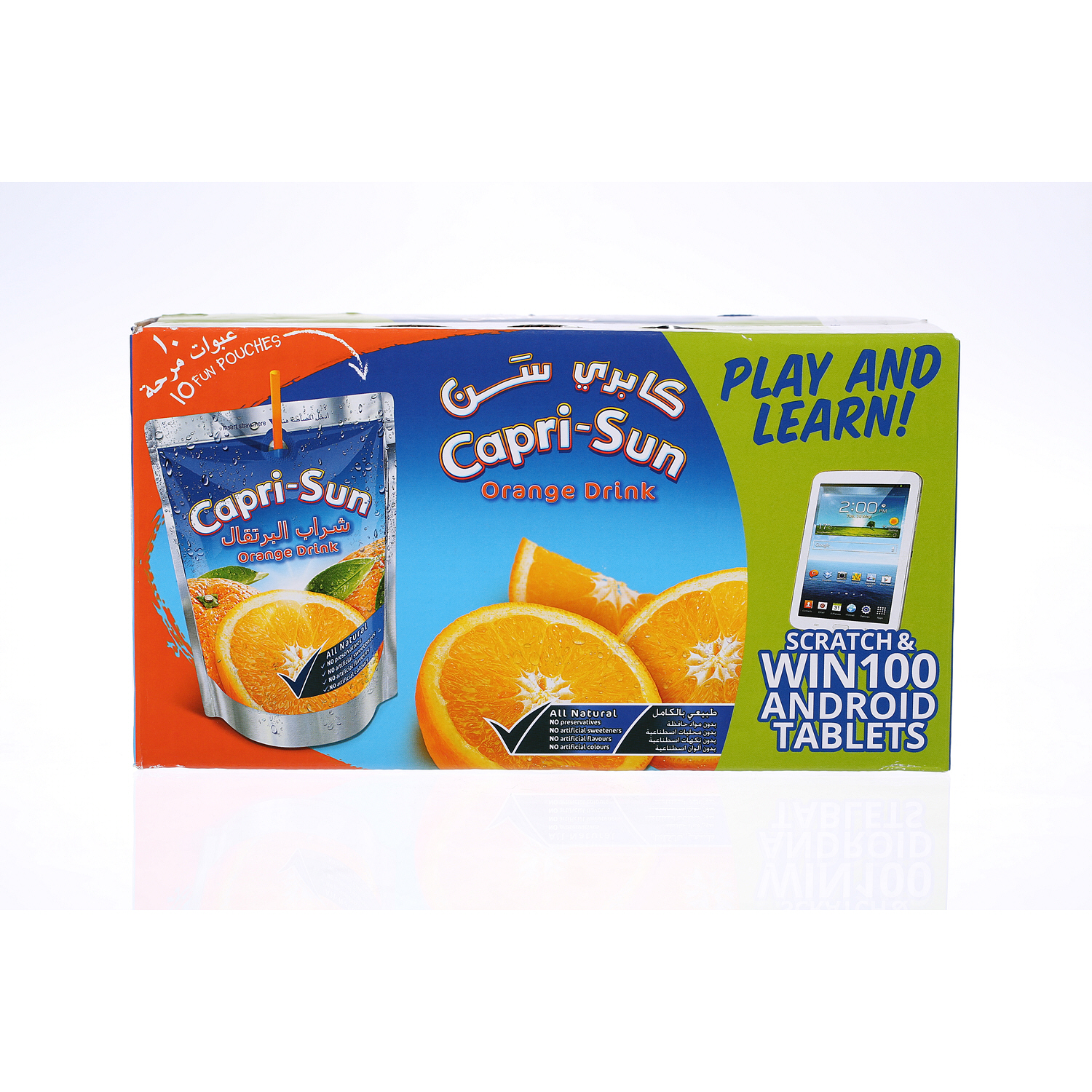 Capri Sun Orange Drink 200ml × 10'S
