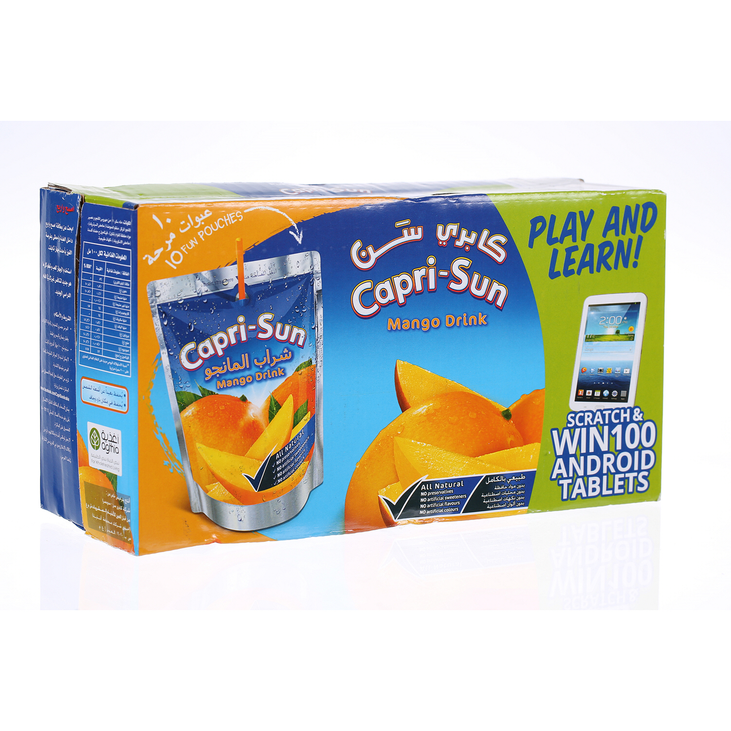 Capri Sun Mango Drink 200ml × 10'S