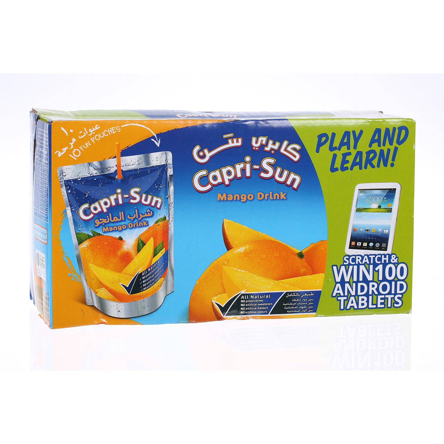 Capri Sun Mango Drink 200ml × 10'S