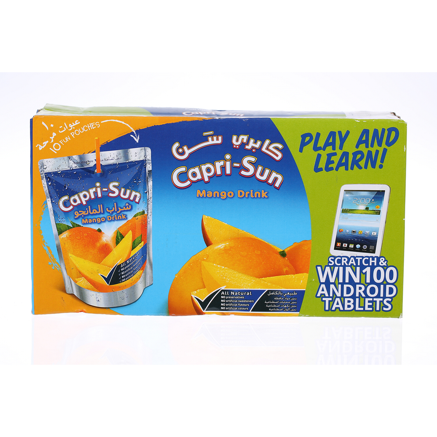 Capri Sun Mango Drink 200ml × 10'S