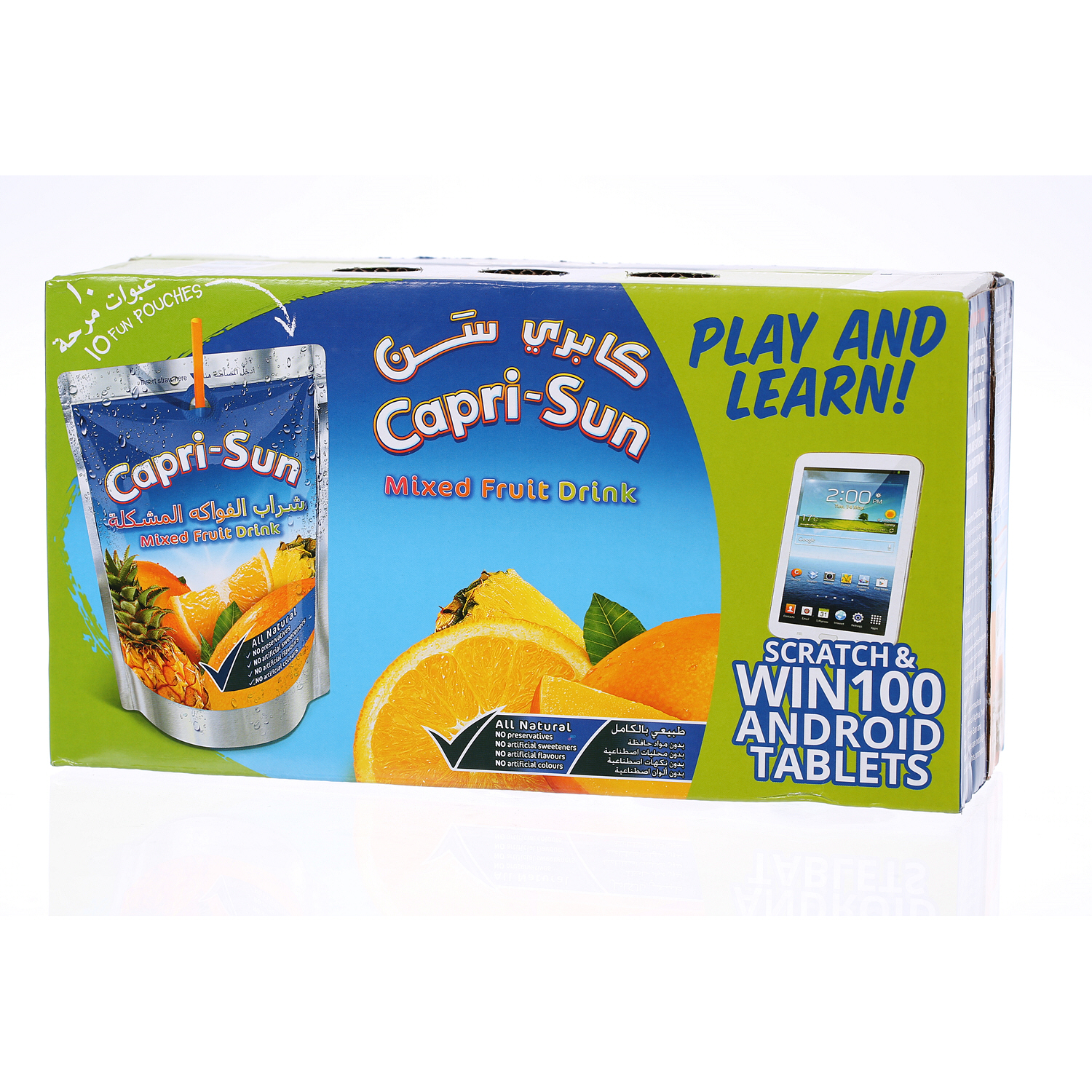 Capri Sun Mixed Fruit Drink 200ml × 10'S