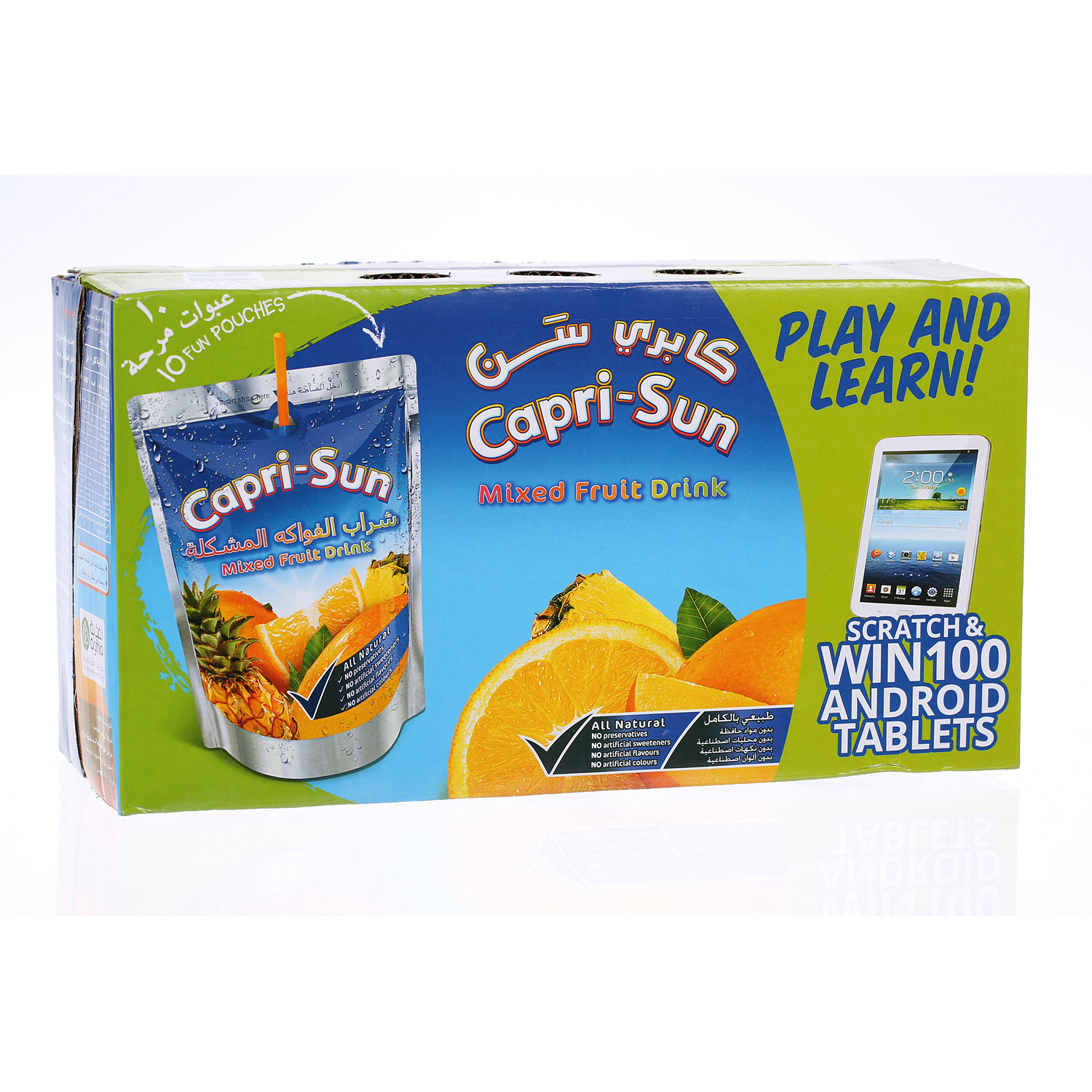 Capri Sun Mixed Fruit Drink 200ml × 10'S