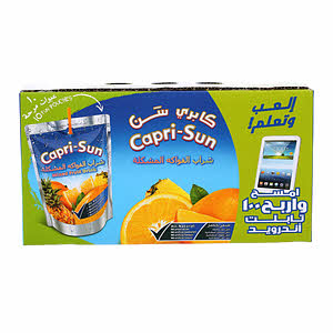 Capri Sun Mixed Fruit Drink 200Ml 9+1